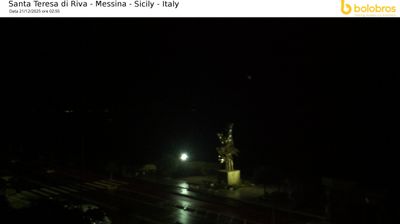 immagine della webcam nei dintorni di Barcellona Pozzo di Gotto: webcam Santa Teresa di Riva