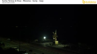 immagine della webcam nei dintorni di Linguaglossa: webcam Santa Teresa di Riva