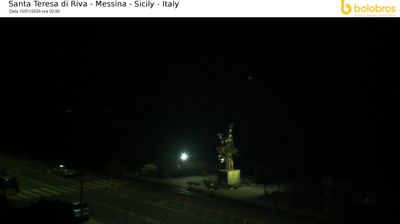 immagine della webcam nei dintorni di Taormina: webcam Santa Teresa di Riva