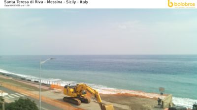 immagine della webcam nei dintorni di Terme Vigliatore: webcam Santa Teresa di Riva