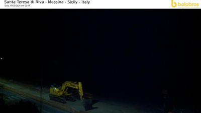 immagine della webcam nei dintorni di Mandanici: webcam Santa Teresa di Riva