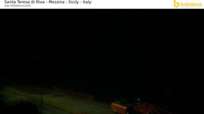 immagine della webcam nei dintorni di Reggio Calabria: webcam Santa Teresa di Riva