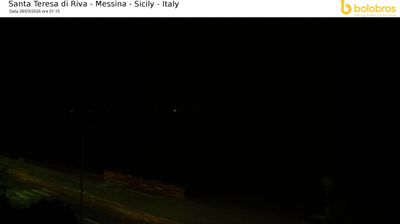 immagine della webcam nei dintorni di Scaletta Zanclea: webcam Santa Teresa di Riva