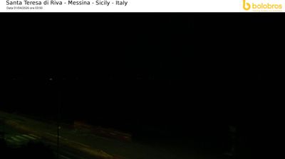 immagine della webcam nei dintorni di Messina: webcam Santa Teresa di Riva