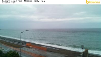 immagine della webcam nei dintorni di Giardini-Naxos: webcam Santa Teresa di Riva