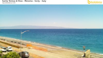 immagine della webcam nei dintorni di Mandanici: webcam Santa Teresa di Riva