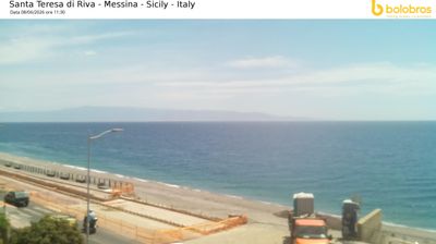 immagine della webcam nei dintorni di Terme Vigliatore: webcam Santa Teresa di Riva
