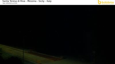 immagine della webcam nei dintorni di Taormina: webcam Santa Teresa di Riva