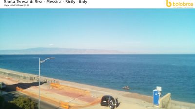 immagine della webcam nei dintorni di Terme Vigliatore: webcam Santa Teresa di Riva