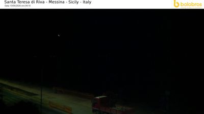 immagine della webcam nei dintorni di Guidomandri Superiore: webcam Santa Teresa di Riva