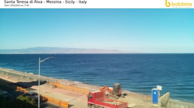 immagine della webcam nei dintorni di Giardini-Naxos: webcam Santa Teresa di Riva