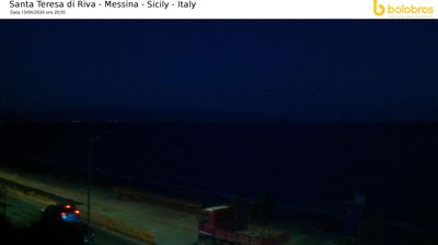 immagine della webcam nei dintorni di Barcellona Pozzo di Gotto: webcam Santa Teresa di Riva