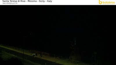 immagine della webcam nei dintorni di Guidomandri Marina: webcam Santa Teresa di Riva