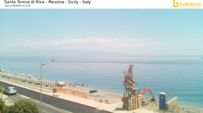 immagine della webcam nei dintorni di Reggio Calabria: webcam Santa Teresa di Riva