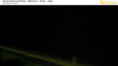immagine della webcam nei dintorni di Reggio Calabria: webcam Santa Teresa di Riva
