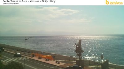 immagine della webcam nei dintorni di Scaletta Zanclea: webcam Santa Teresa di Riva