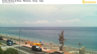 immagine della webcam nei dintorni di Linguaglossa: webcam Santa Teresa di Riva