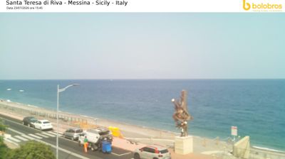 Preview delle webcam di Santa Teresa di Riva