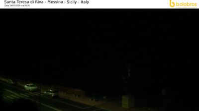 immagine della webcam nei dintorni di Terme Vigliatore: webcam Santa Teresa di Riva