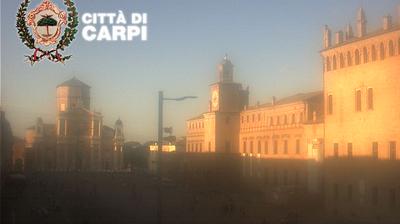 immagine della webcam nei dintorni di Bagnolo in Piano: webcam Carpi