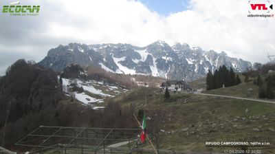 immagine della webcam nei dintorni di Rifugio Campogrosso: webcam Recoaro Terme