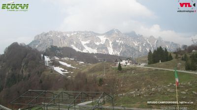 immagine della webcam nei dintorni di Rifugio Campogrosso: webcam Recoaro Terme