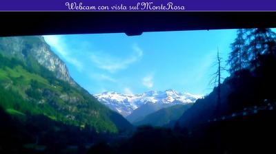 immagine della webcam nei dintorni di Cervinia Cime Bianche Laghi: webcam Gressoney-Saint-Jean