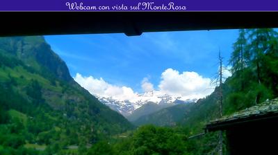 immagine della webcam nei dintorni di Saint Barthelemy: webcam Gressoney-Saint-Jean