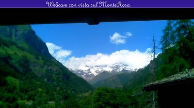 immagine della webcam nei dintorni di Rifugio Quintino Sella: webcam Gressoney-Saint-Jean
