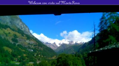 immagine della webcam nei dintorni di Rifugio Mezzalama: webcam Gressoney-Saint-Jean