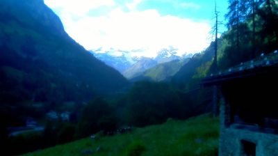 immagine della webcam nei dintorni di Champoluc: webcam Gressoney-Saint-Jean