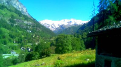 immagine della webcam nei dintorni di Cervinia Plateau Rosa: webcam Gressoney-Saint-Jean