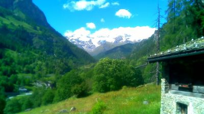 immagine della webcam nei dintorni di Campertogno: webcam Gressoney-Saint-Jean
