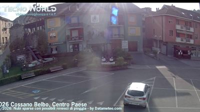 immagine della webcam nei dintorni di Corneliano d'Alba: webcam Cossano Belbo