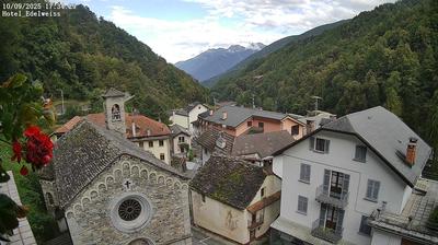 immagine della webcam nei dintorni di Druogno: webcam Bognanco fonti