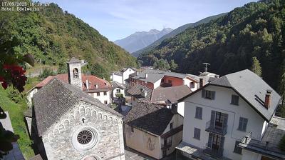 immagine della webcam nei dintorni di Santa Maria Maggiore: webcam Bognanco fonti
