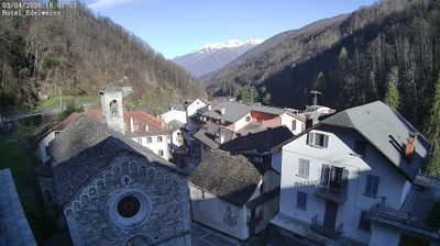 immagine della webcam nei dintorni di San Domenico di Varzo: webcam Bognanco fonti