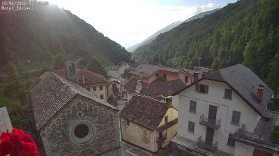 immagine della webcam nei dintorni di Baceno: webcam Bognanco fonti