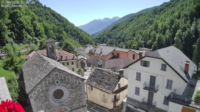 immagine della webcam nei dintorni di Domodossola: webcam Bognanco fonti