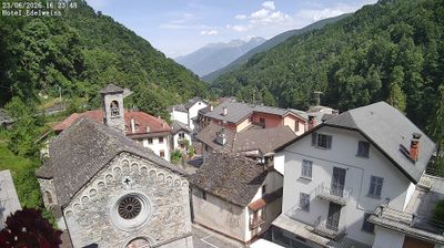 immagine della webcam nei dintorni di Craveggia: webcam Bognanco fonti