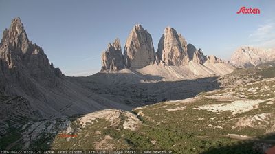 immagine della webcam nei dintorni di Monte Faloria: webcam Moso
