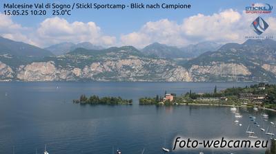immagine della webcam nei dintorni di Tremosine sul Garda: webcam Malcesine