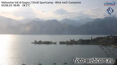immagine della webcam nei dintorni di Brentonico: webcam Malcesine