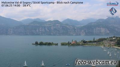 immagine della webcam nei dintorni di Polsa: webcam Malcesine