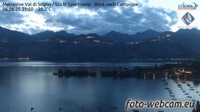 immagine della webcam nei dintorni di Tignale: webcam Malcesine