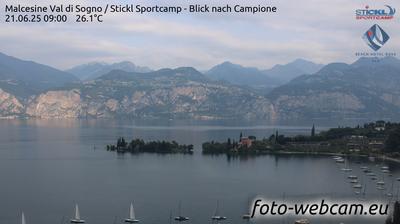 immagine della webcam nei dintorni di Limone sul Garda: webcam Malcesine