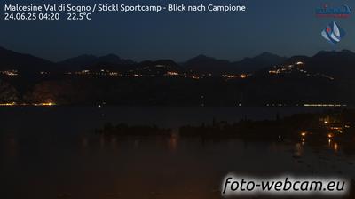 immagine della webcam nei dintorni di Riva del Garda: webcam Malcesine
