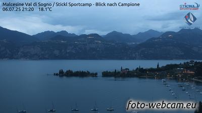 immagine della webcam nei dintorni di Caprino Veronese: webcam Malcesine