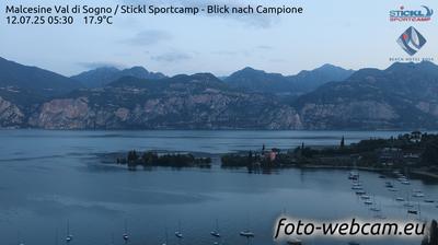 immagine della webcam nei dintorni di San Zeno di Montagna: webcam Malcesine