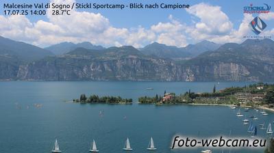 immagine della webcam nei dintorni di Brentonico: webcam Malcesine